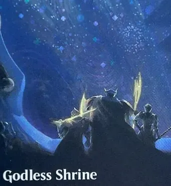 LK61 Galaxy Foil Eldrazi Temple Gemstone Caverns Godless Shrine Galaxy Foil Thẻ proxy TCG chất lượng cao (Lõi đen) — image 11