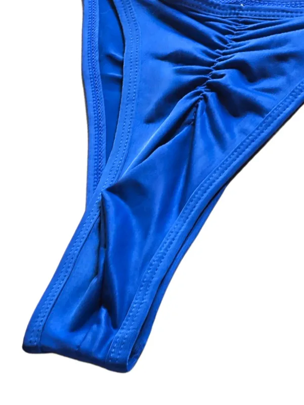 String froncé à fente haute pour hommes, sous-vêtements doux et décontractés, lisses, semi-transparents, Ultra sexy, respirants, antiadhésifs, 1 pièce — image 6