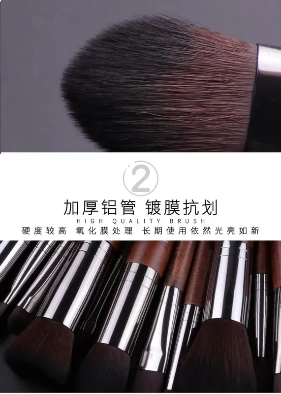 3 teile/satz Pulver Make-Up pinsel detail Lidschatten Lip liner Natürliche Präzision Smudge Concealer Make-up pinsel Falten kosmetische werkzeuge — image 2