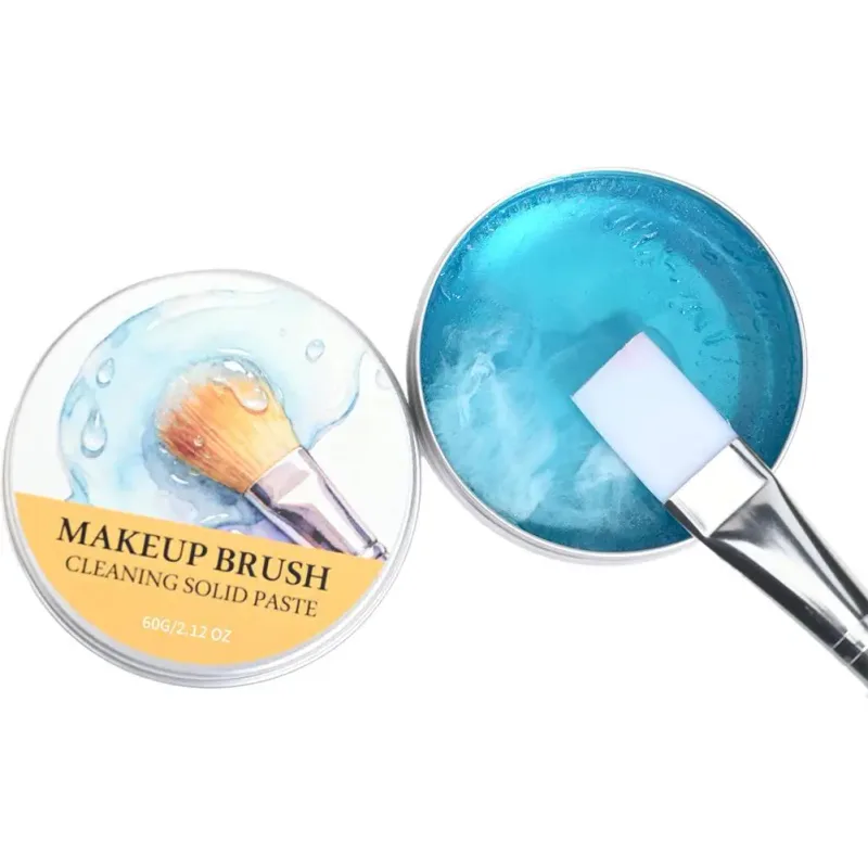 Make-upborstelreiniger met siliconenmat Reinigt diep waterdichte make-up voor synthetische en natuurlijke make-upborstels en sponzen — image 10