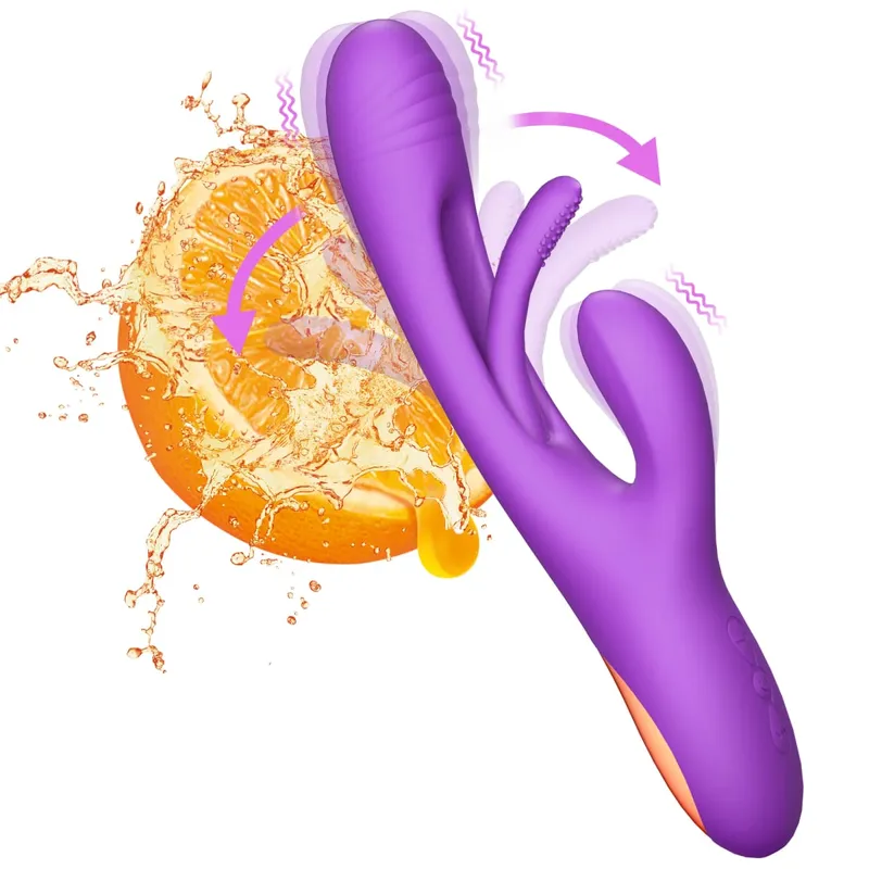 Lapací poklepávací vibrátor pro ženy Stimulátor klitorisu bodu G Dildo Vibrační masážní přístroj na bradavky vagíny Dámské pohlaví Tos Zboží pro dospělé — image 8