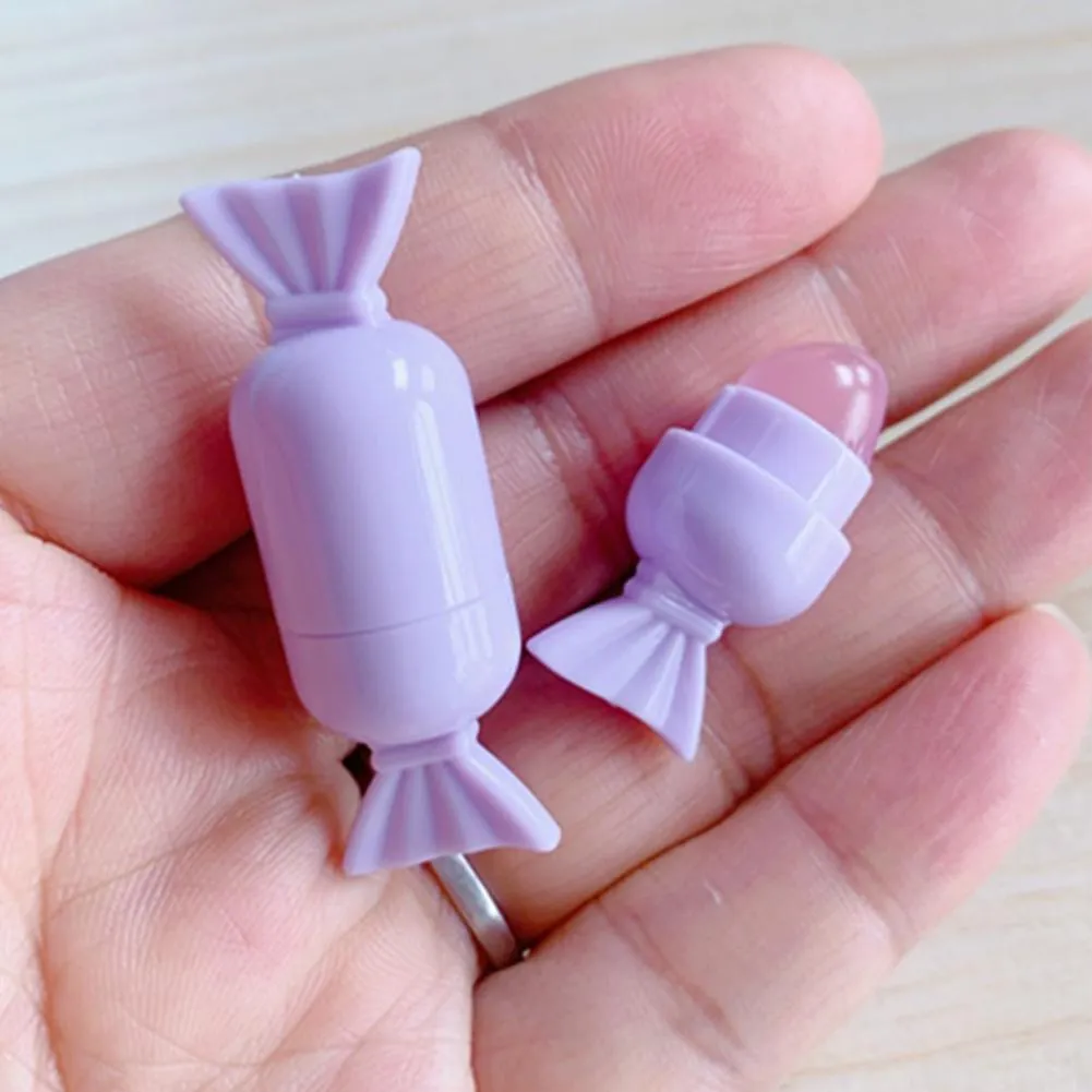 Portable Cartoon Mini Silicone Lip Brush Cute Bear Angled Concealer Brushes Lip Balm Lip Gloss Concealer Make Up Brushes — image 3