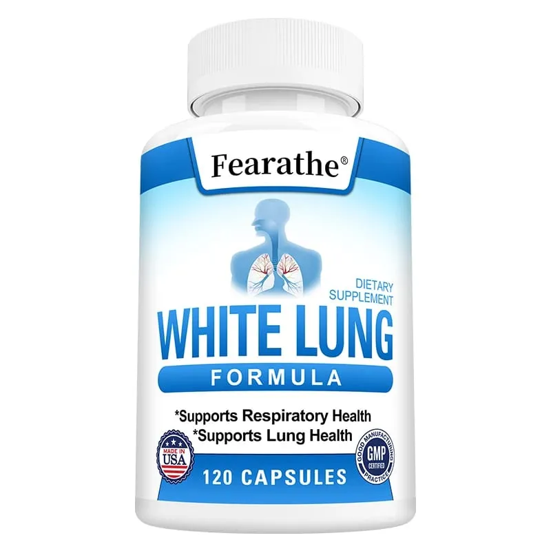 White Lung Capsules - Lung Cleanse & Detox Support Lung Health. Supports Respiratory Health — image 9