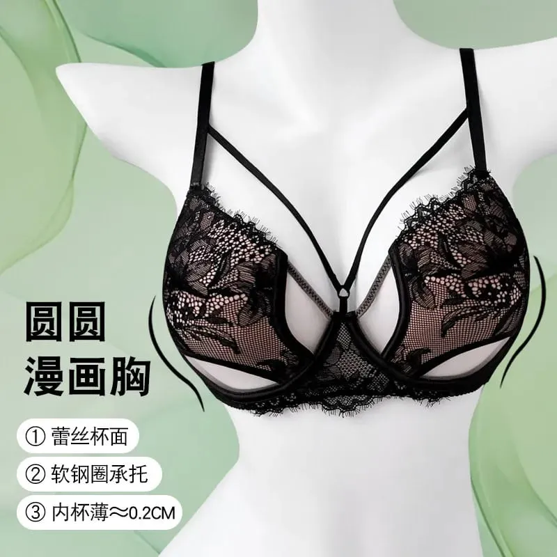 1. BANERDANNI เซ็กซี่ Pure Desire Bra ชุดหน้าอกใหญ่ Minimizer Push Up ด้านข้างสนับสนุน Anti Sagging Anti-ขยับขยายชุดชั้นในขายร้อนที่ดีที่สุด — image 8