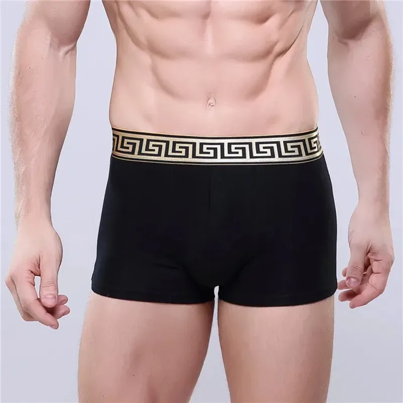Pakaian Dalam Pria Boxer Merah Pernikahan Katun untuk Pria — image 5