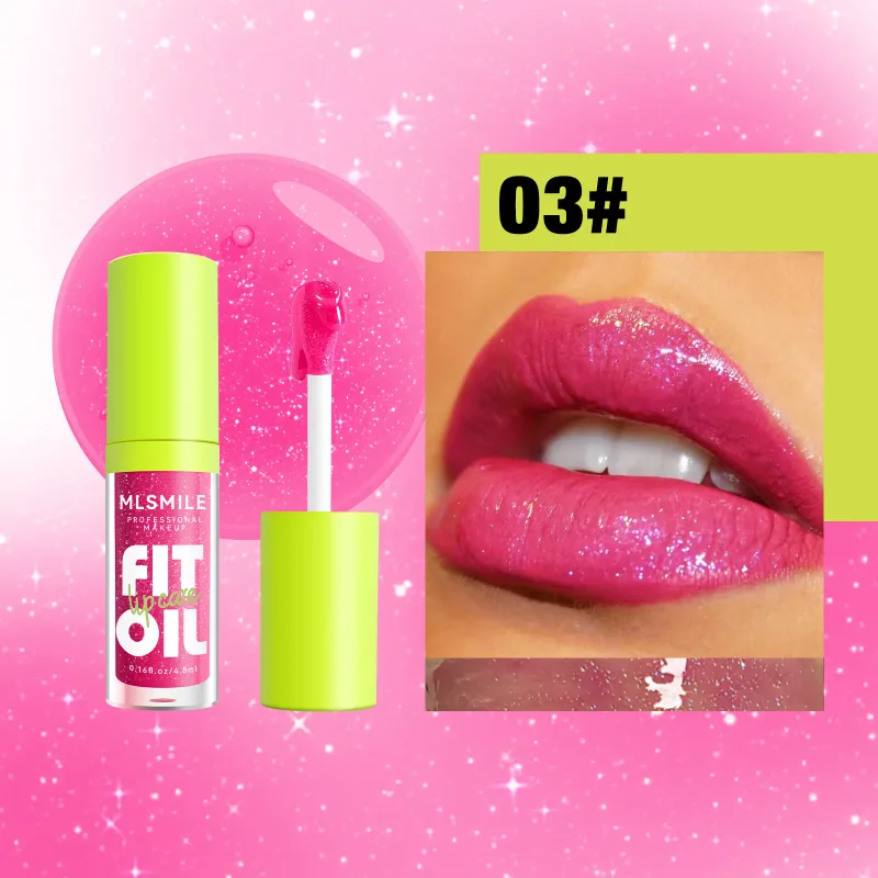 Glossy Lip Care Oil 8 Available Shades Hydrate And Soften Lips Create Plump Dewy Lip Look Comfortable All‑day Wearing — image 12