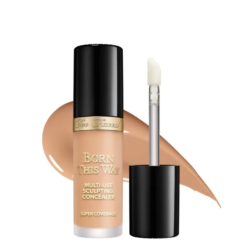 Born This Way Multi-Use Sculpting Concealer Độ che phủ toàn diện, chống thấm nước lâu trôi, che giấu quầng thâm, tạo khối cho khuôn mặt, mỹ phẩm trang điểm — image 10