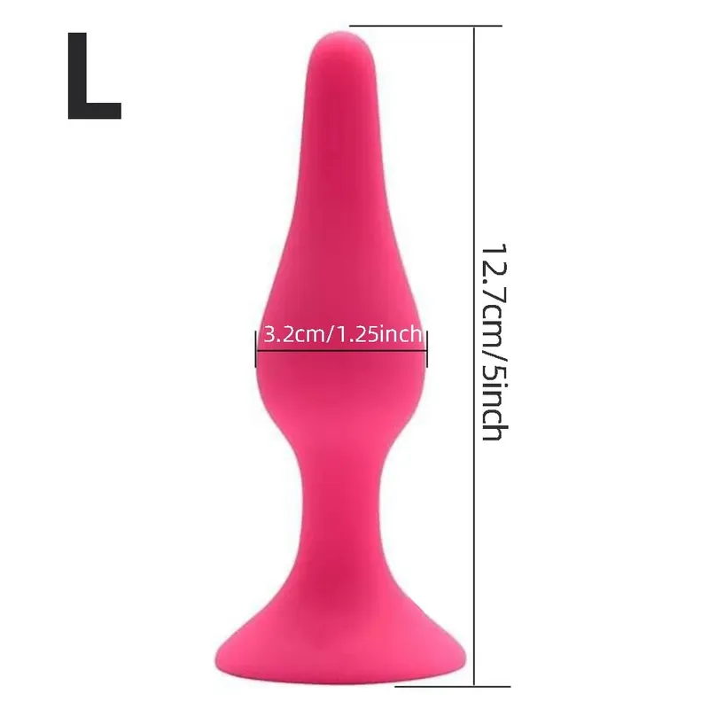 Plugue anal de silicone para iniciantes, plugue anal para homens e mulheres, massageador de próstata para gays, mini bala anal, masturbador, brinquedo sexual para homens — image 15