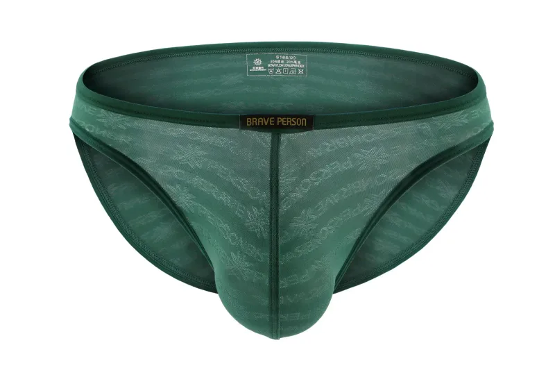 Brave Person ผู้ชายใหม่ String บิกินี่กางเกงบุรุษโปร่งใสสบาย Ropa ภายใน Hombre — image 15