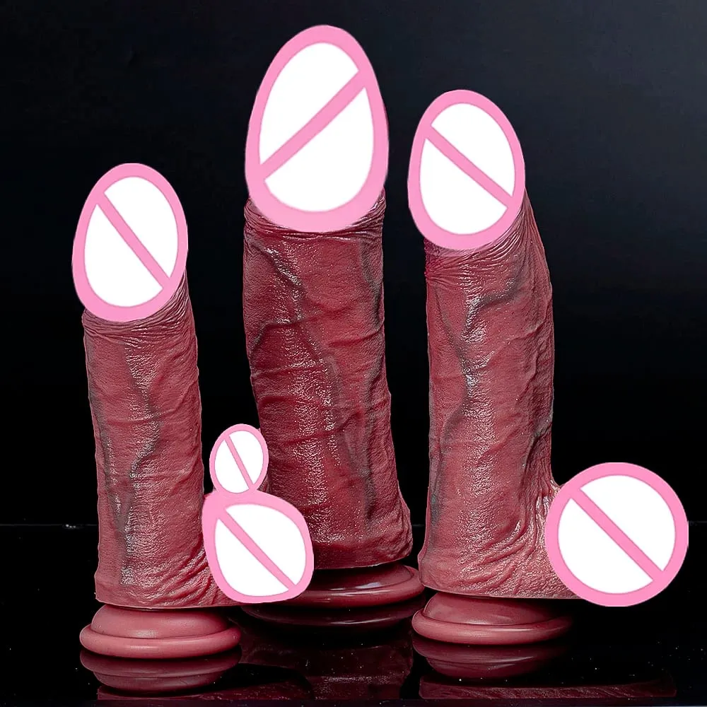 Nouveau gode Anal réaliste, masseur de Prostate avec ventouse, jouet sexuel pour débutants, masturbateur Vaginal Anal pour femmes — image 4