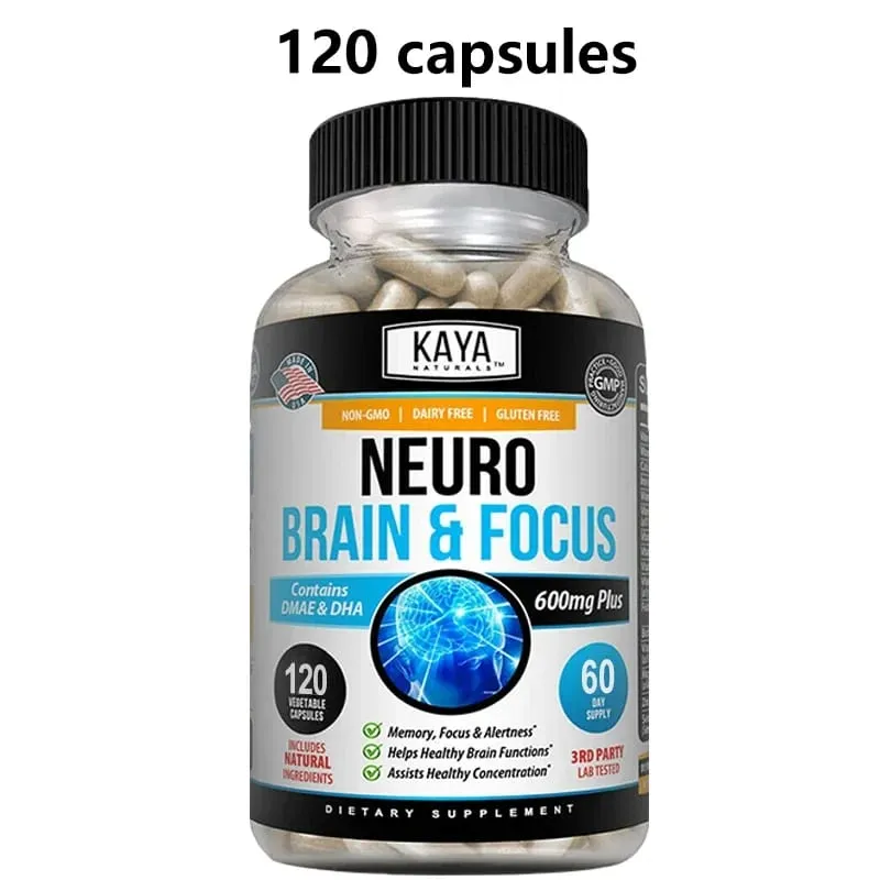Neuro Brain for Memory & Focus - Nootropic Brain Support Supplement Focus & Concentratie & Cognitieve Functie — image 9