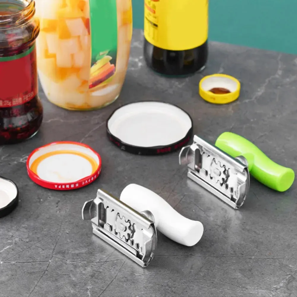 Abridor de tarros multiusos de acero inoxidable | Herramienta ajustable que ahorra mano de obra para tapas de botellas y latas | Aparatos comerciales para cocina y hogar — image 8