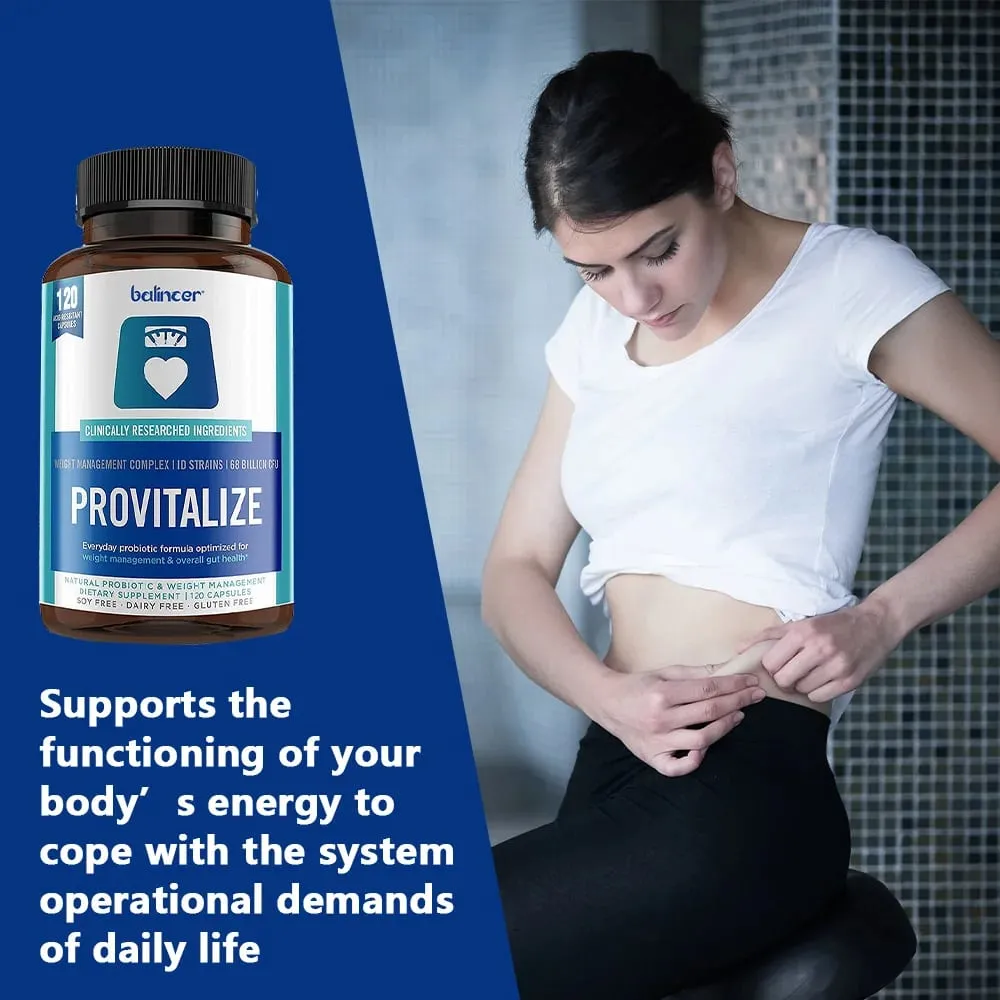 Provitalize Kapsüller - Kadın Probiyotikleri + Moringa Kilo Yönetimi Bağışıklık Sağlığı ve Bağırsak Sağlığı Desteği 30/60/120 Caps — image 4