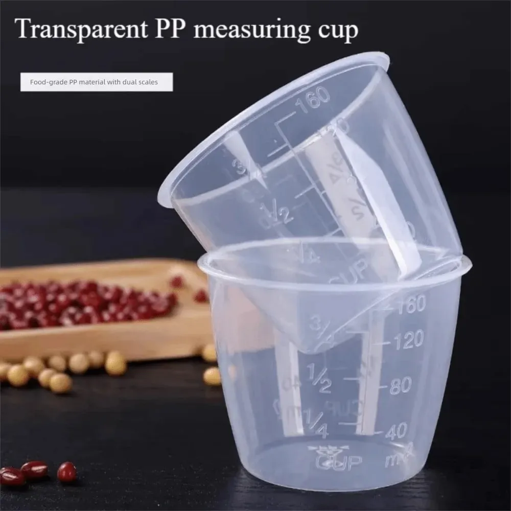 Mini misurino per riso da 100/160 ml in plastica con brocche dosatrici trasparenti Strumenti di misurazione bilancia da cucina digitale — image 2