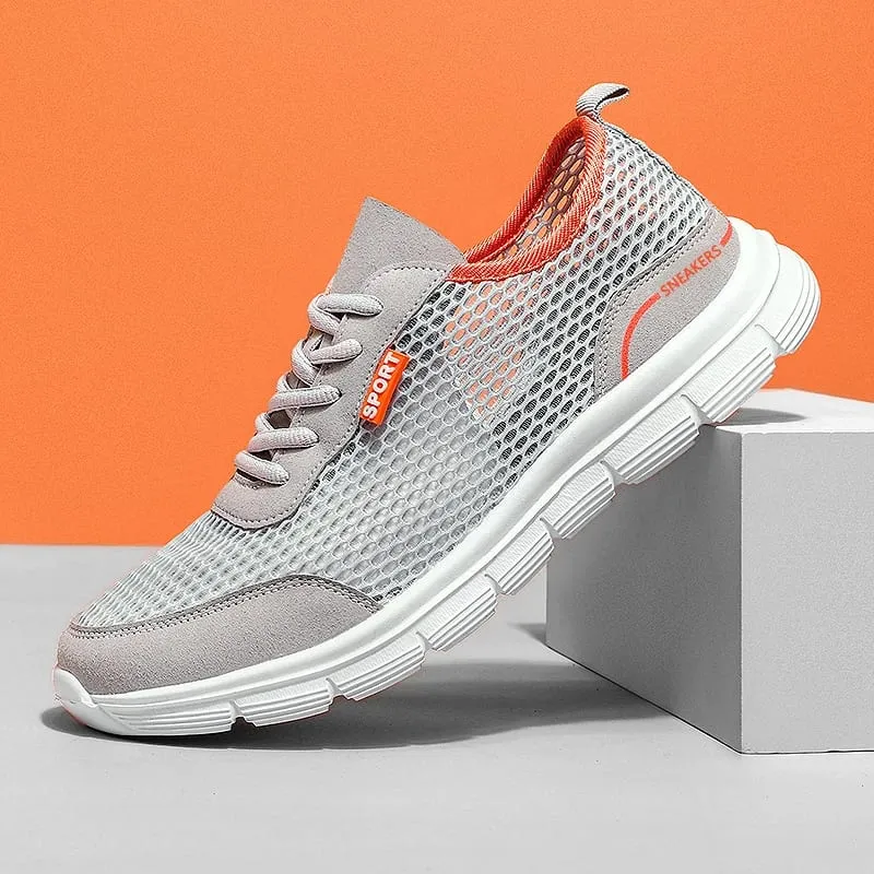 남성 신발 봄 여름 소프트 로퍼 게으른 신발 경량 메쉬 캐주얼 신발 남성 운동화 Tenis Masculino Zapatillas Hombre