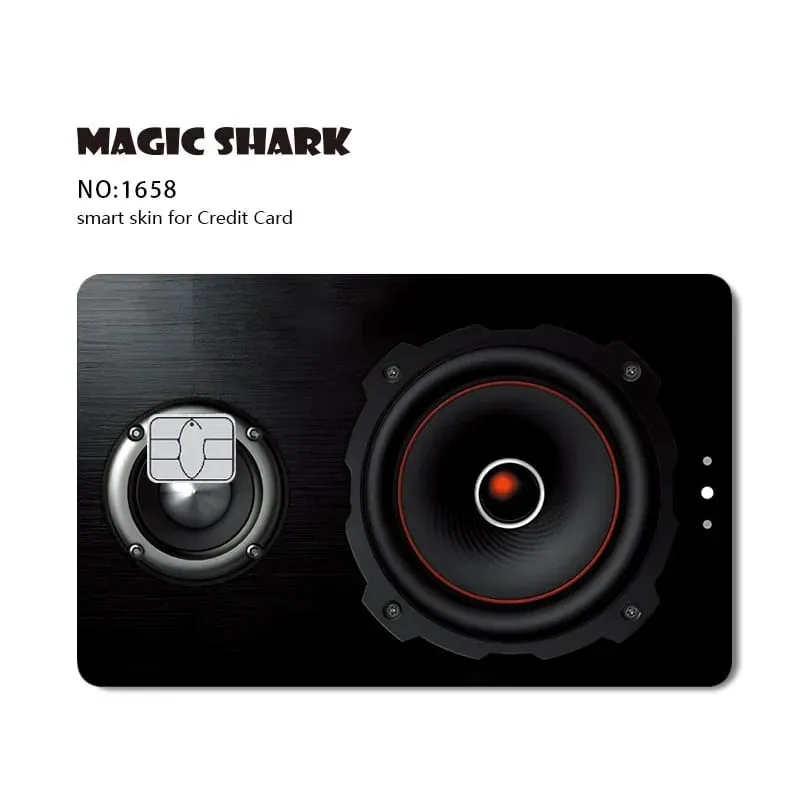 2026 New Magic Shark Anime Money Charge 404 Error ID Game Machine Film Skin Sticker for Debit Bank Credit Card — image 26