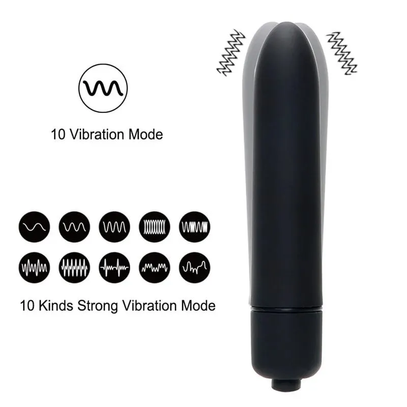 10 Speed Mini Bullet Vibrator G Spot การสั่นสะเทือนช่องคลอด Clitoris เครื่องกระตุ้น Dildo vibrator เพศผู้ใหญ่ของเล่นสำหรับผู้หญิง... — image 2