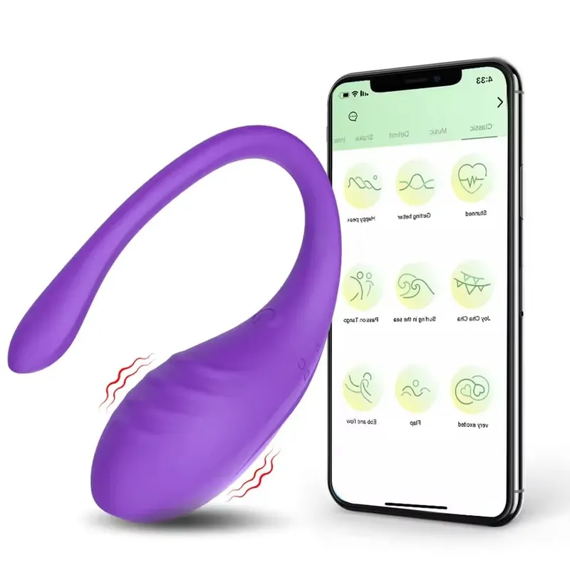 Wearable Women Egg Vibrator Wireless App Control G Spot Vaginal Stimulator Anal Vibrating Massager Sex Toy for Couples — image 11
