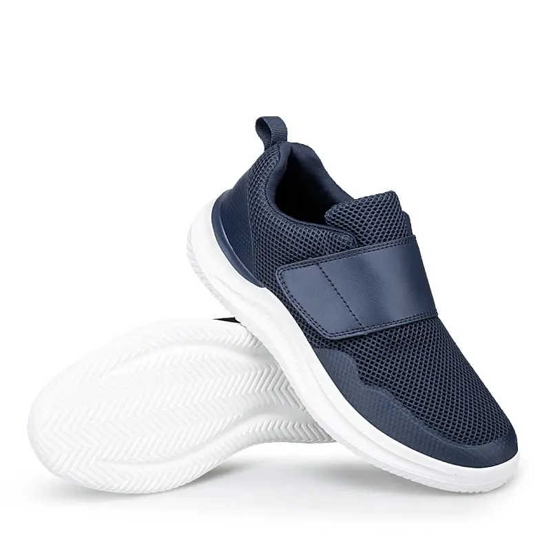 Uomini Ortopedia Piedi Larghi Gonfi Walking Scarpe Casual Eversione del Pollice Regolazione Morbida E Confortevole Scarpe da Uomo Diabetici di Grandi Dimensioni — image 8