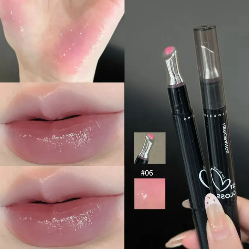 Brilho labial hidratante e brilhante, brilho de longa duração, cria lábios carnudos para o dia a dia — image 9