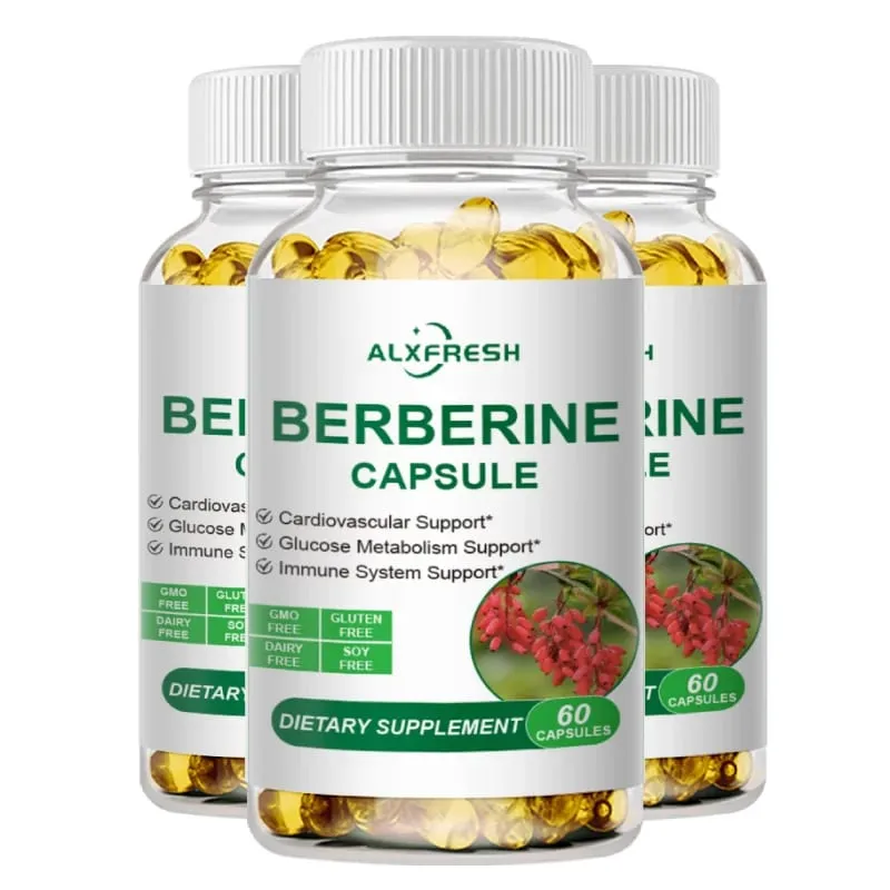 Ekstrak Berberine 1500Mg untuk Menggalakkan kolesterol yang sihat dan Membantu fungsi kardiovaskular Fungsi Gastrointestinal Antioksidan — image 9