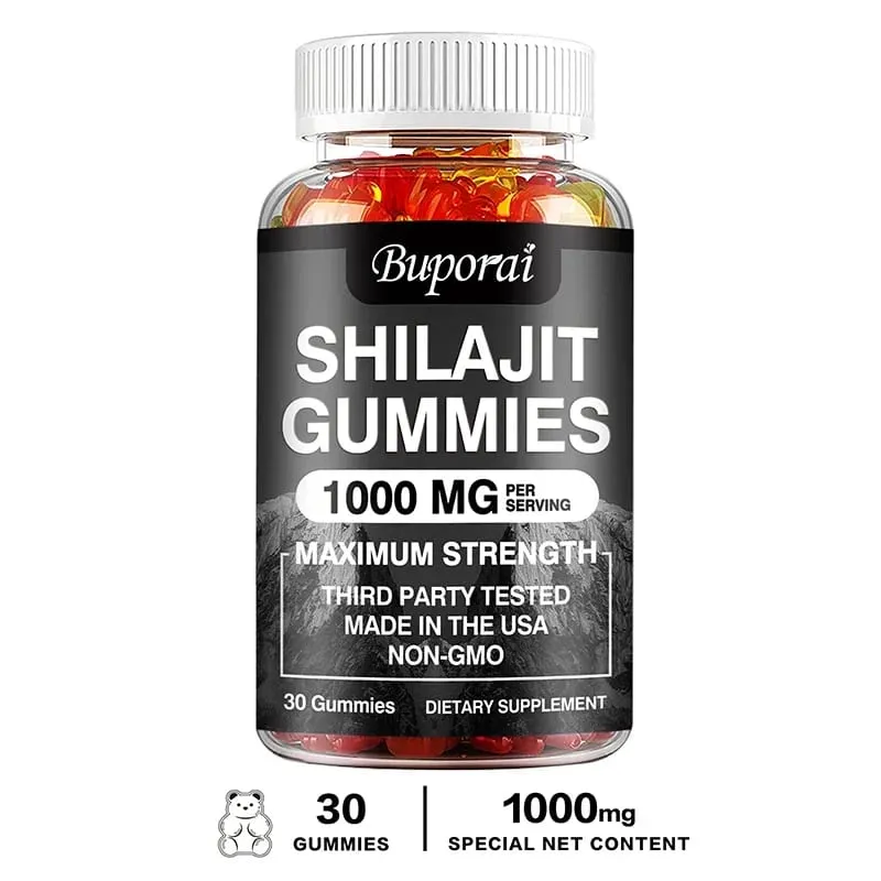 Shilajit Gummies - Memori Tingkat Energi dan Dukungan Fokus Meredakan Stres Kesehatan Secara Keseluruhan