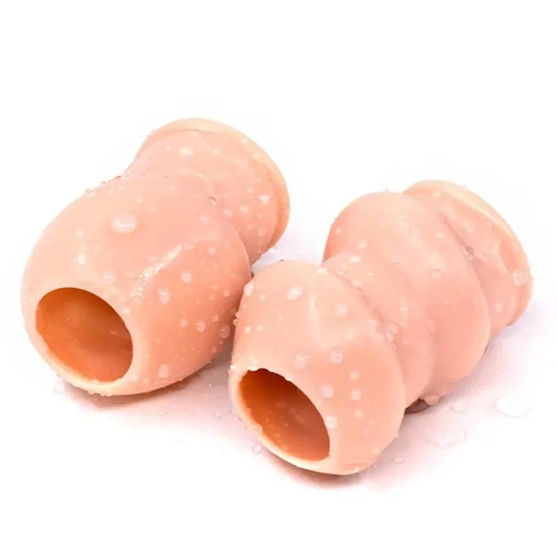 Male Semen Lock Ring – Penis Enlargement Glans/Foreskin Rings Delay Ejaculation & Massage Sleeve Premium Adult Sex Toy — image 4