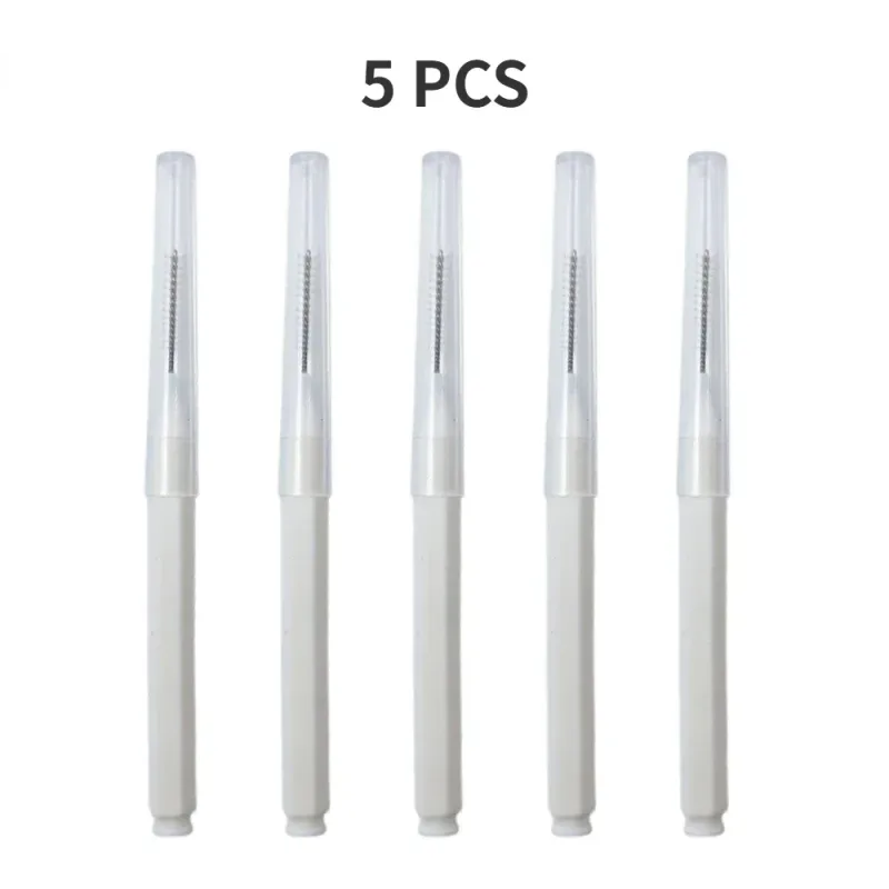 5-50PS Portable Mini Eyebrow Brushes Disposable Eyelash Brow Lifting Brush Applicators Lash Extension Comb Beauty Makeup Tools — image 12