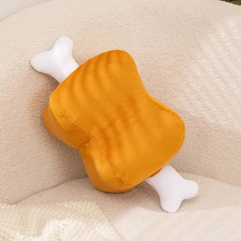 40 cm Knochen-In Fleisch Plüsch Knochen Kissen Lustige Fleisch Schreibtisch Nickerchen Kissen Gefüllte Weiche Puppe Für Schlafen Sofa kissen Zimmer Dekor — image 5
