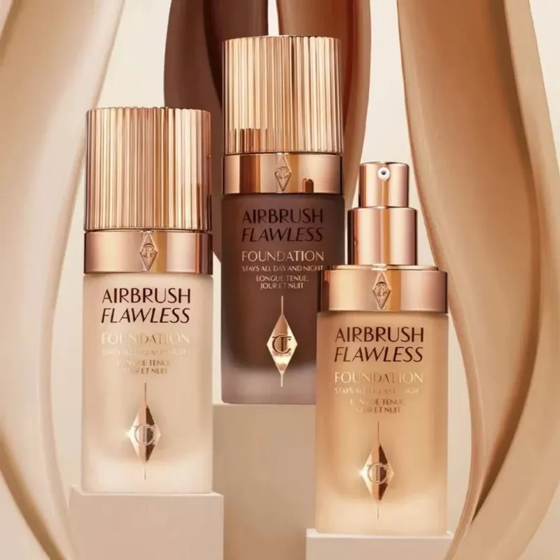 Charlotte Tilbury Liquid Foundation Cushion Foundation Indstilling Spray Pressed Powder Love 2 Farve Powder Blusher Øjenskygge Rouge — image 2