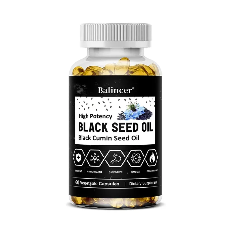 Organic Black Cumin Seed Oil Capsules 500mg Supports Immunity Joint Hair & Skin Health Joint Flexibility & Digestion — image 10