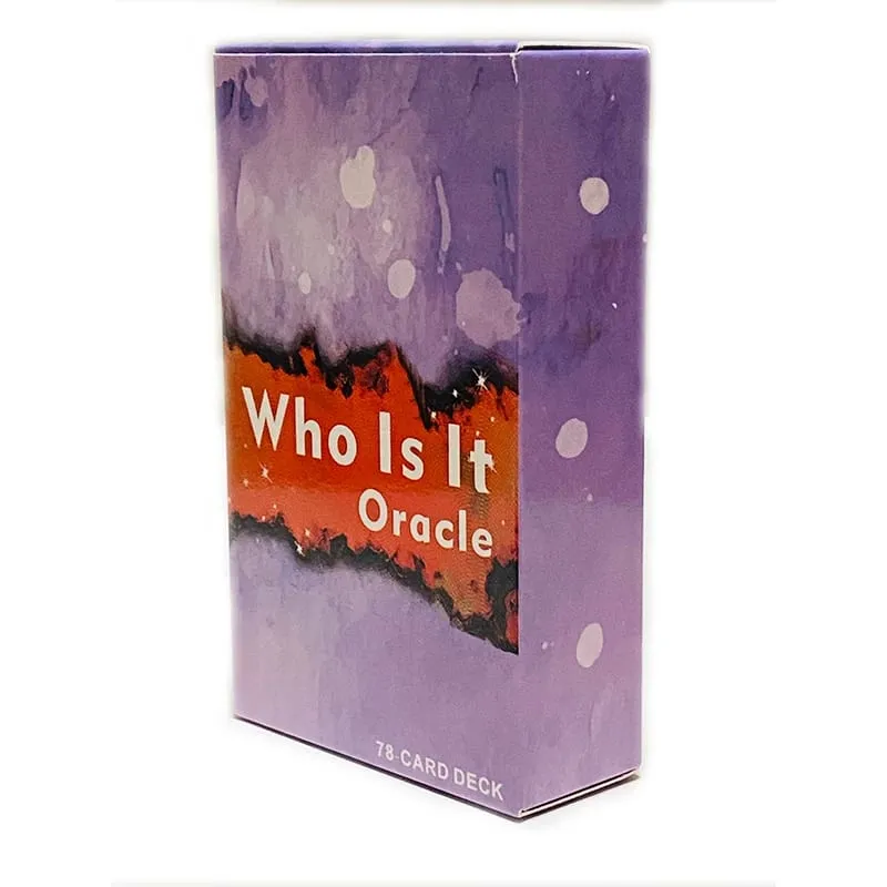 Siapa Itu Oracle Cards 78 Cards Divination Deck English Vision Edition Papan Tarot Bermain Permainan Untuk Parti