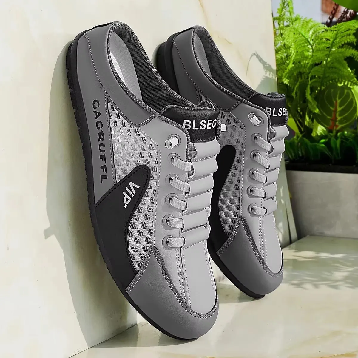 Slip-on casual da uomo: mezze pantofole durevoli, comode, traspiranti ed eleganti