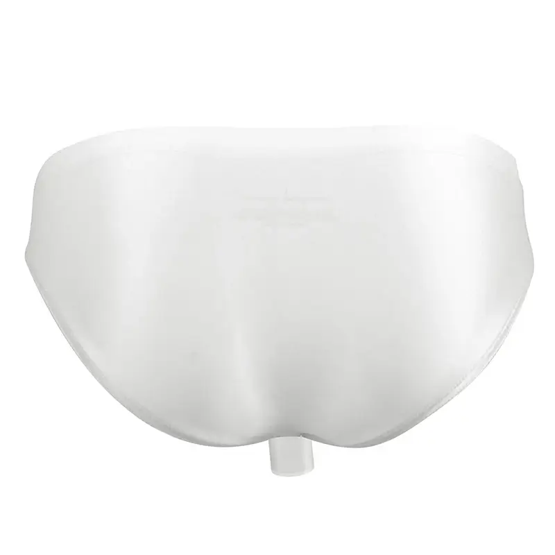Men's glossy underwear open Pouch Panties Men Smooth Underwear Lingerie Hip Lifting High Elastic Bikini Briefs gay underwear — image 7