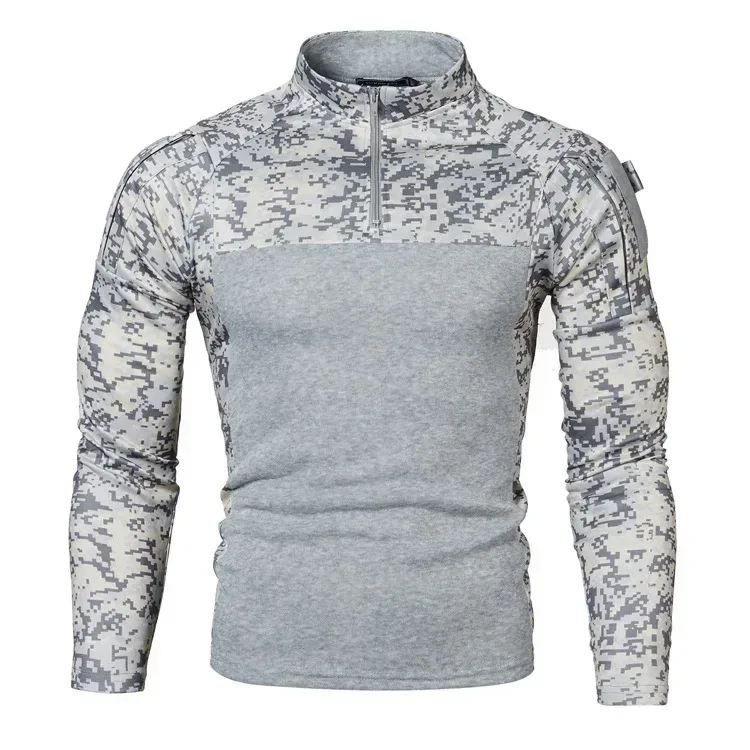 New Pullovers Outdoor Sweatshirt Men Casual Slim Uniform Camouflage Hoodie Clothes Jogging Sweatshirts Long Sleeve Tops