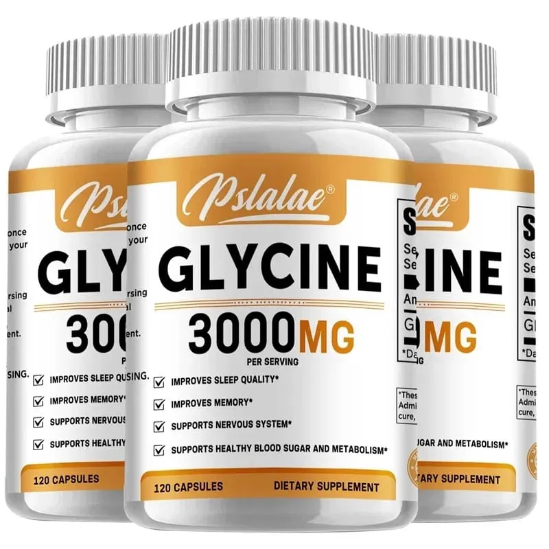 Glycine Supplement - Promotes Restful Sleep Supports Cognitive Function Emotional Balance and Neurological Health
