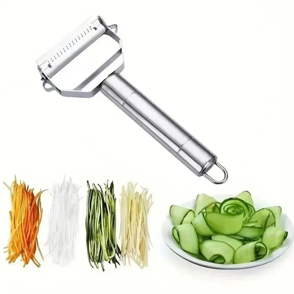1 Pc Keuken Groenten Fruit Dunschiller Groentesnijder Hoge Kwaliteit Roestvrij Staal Aardappel Komkommer Wortel Rasp Julienne Dunschiller