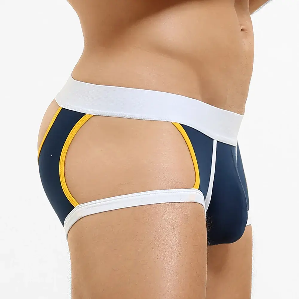 Slip plat taille basse en forme de U pour hommes, sous-vêtements tendance, Design léger, vêtements intérieurs confortables pour hommes — image 18