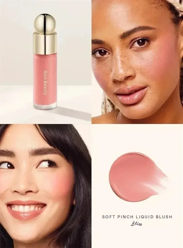 หายากความงามแต่งหน้า Cheek Blush Cream Blusher Stick Bliss ส่งเสริมลิปสติกใหม่ Happy Hope Worth Love ลิปกลอสยี่ห้อเครื่องสำอาง — image 31