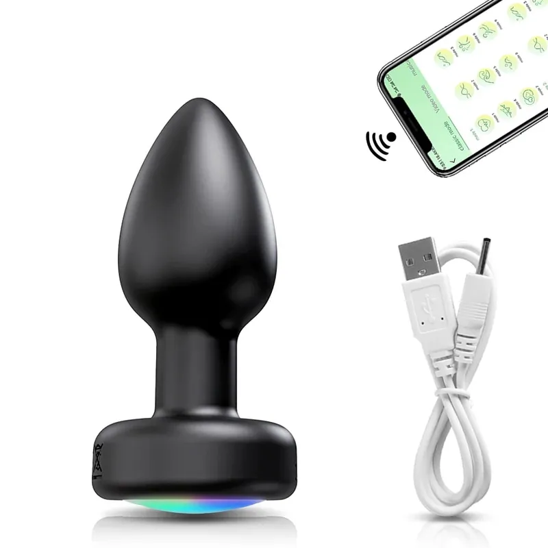 Wireless Bluetooth Prostate Massager Vibartor for Male APP Remote Control Butt Plug Women Anal Vibrating Adults Sex Toys — image 9