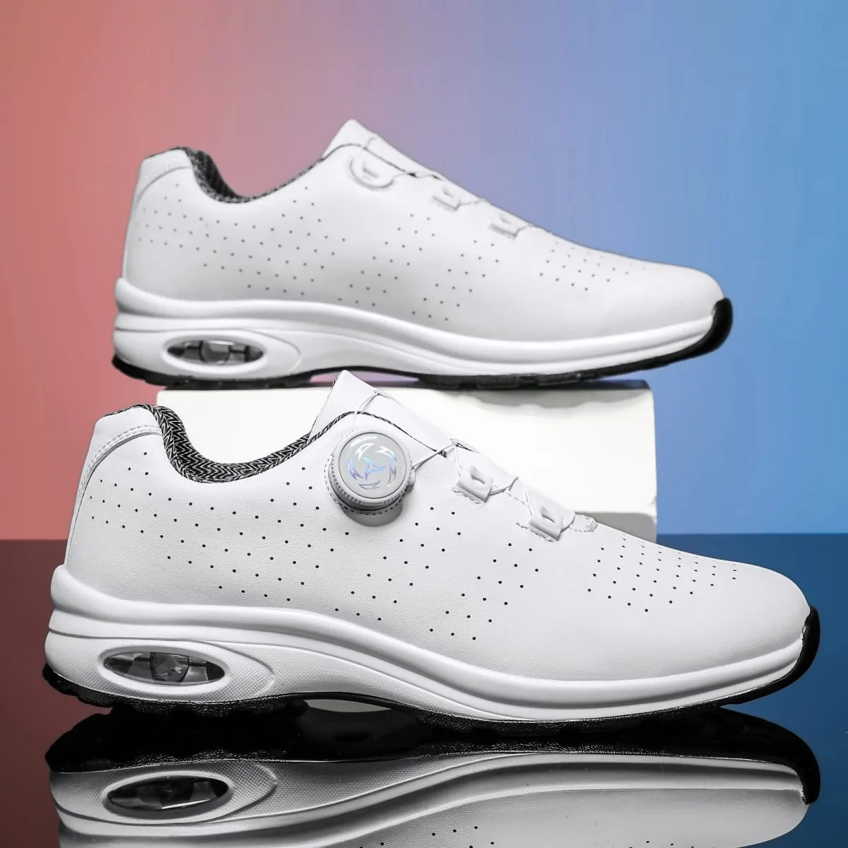 Simple Nen's Casual shoes With Comfortable and Breathable design Air-cushioned sole Suitable for Outdoor Cycling and Golfing. — image 8