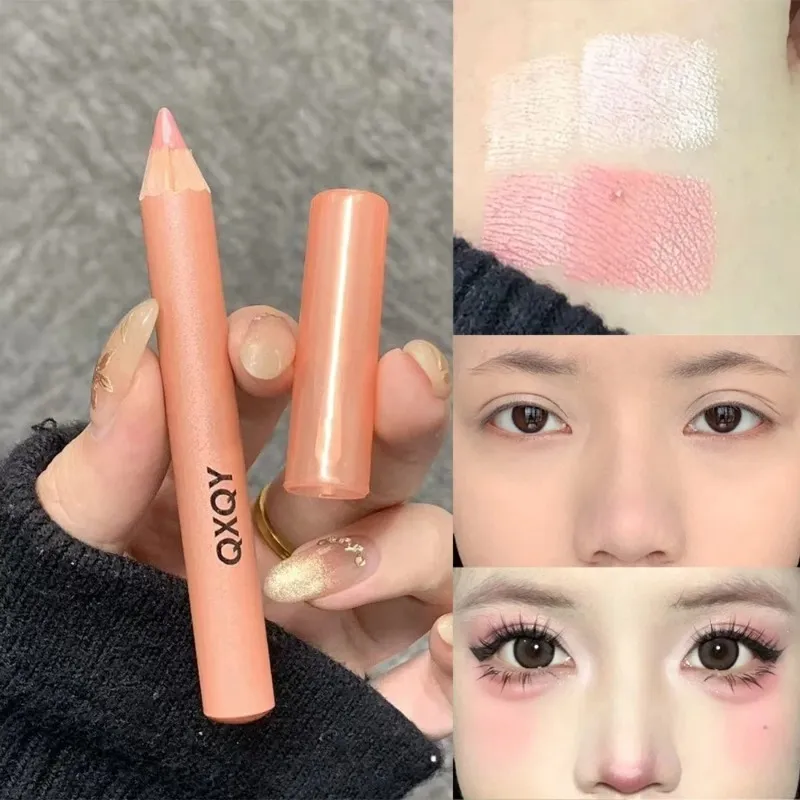 3D Under-Eye Highlighter Pen Vandtæt Smudge Langtidsholdbar funklende Silkworm Pen Multi-Use Eye Liner Brightening Eye Makeup — image 3