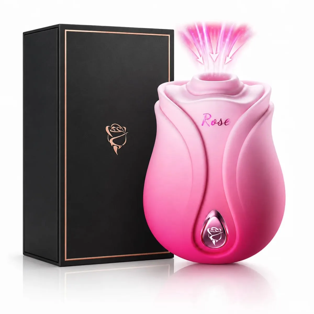 Rose-Sucking Vibrator สำหรับผู้หญิง Clitoris Stimulator G Spot Thrusting Vibrating หญิง Masturbator หัวนมนวดของเล่นสำหรับผู้ใหญ่ — image 1