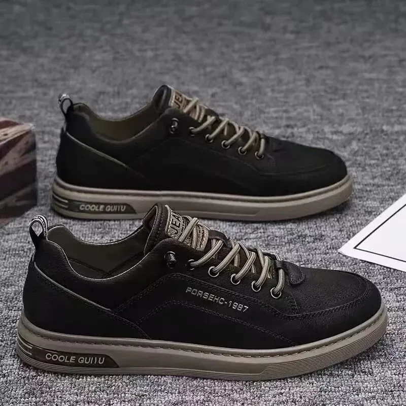 Spring Autumn Men's Casual Sneakers Waterproof Vulcanized Shoes 2024 Men Comforthable Sneakers Men Casual Shoes Plus Size 39-44 — image 4