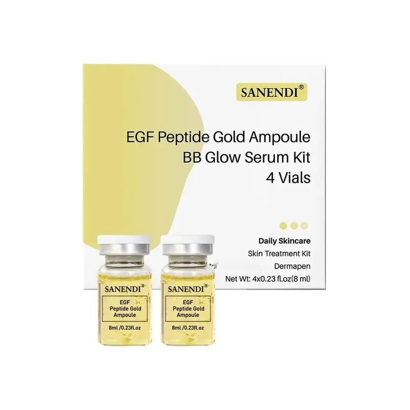 Sérum ADN de saumon Dr.Pen Kit de démarrage fond de teint Peptide AQUA sérum de cellules souches Essence hydratant soins de la peau du visage 4 flacons/12 flacons — image 2