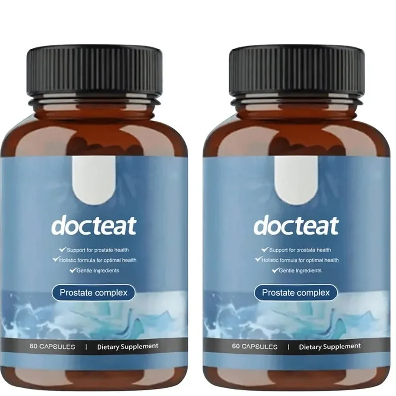 Docteat 전립선 복합 캡슐은 Herbal Saw Palmetto와 Pygeum 60 캡슐로 전립선 건강과 소변 흐름을 지원합니다. — image 8