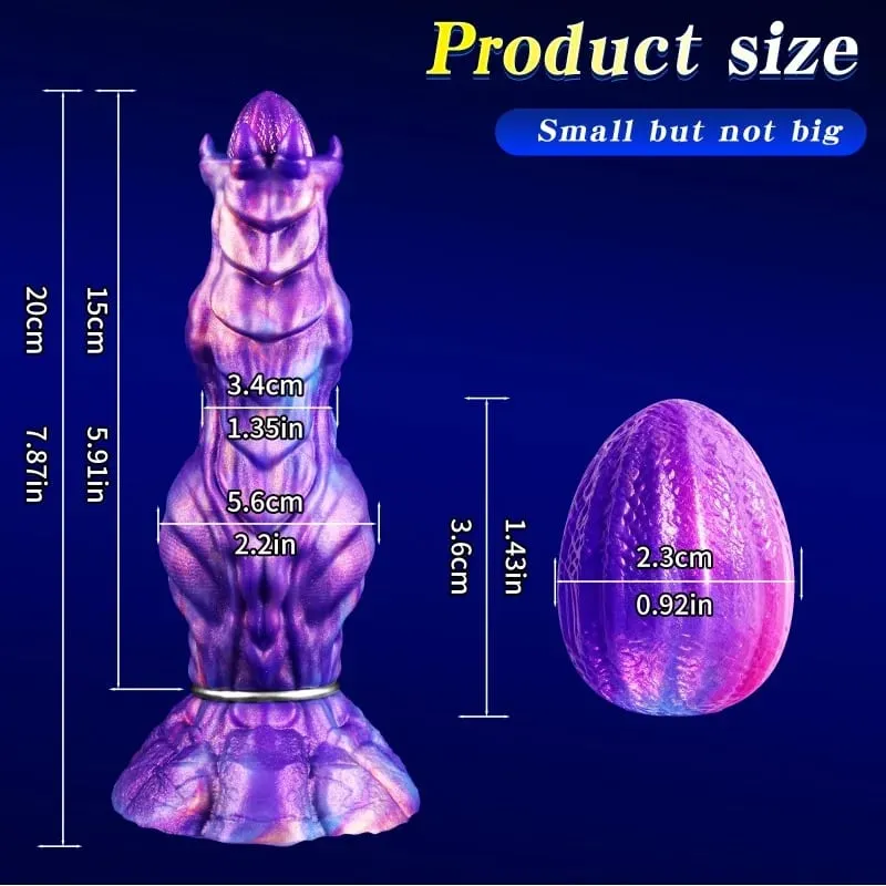 Inflatable Ovipositor Fantasy Laying Eggs Anal Plug Alien Dildo Penis Female Masturbator Vaginal Ball Sex Toys For Adult — image 8