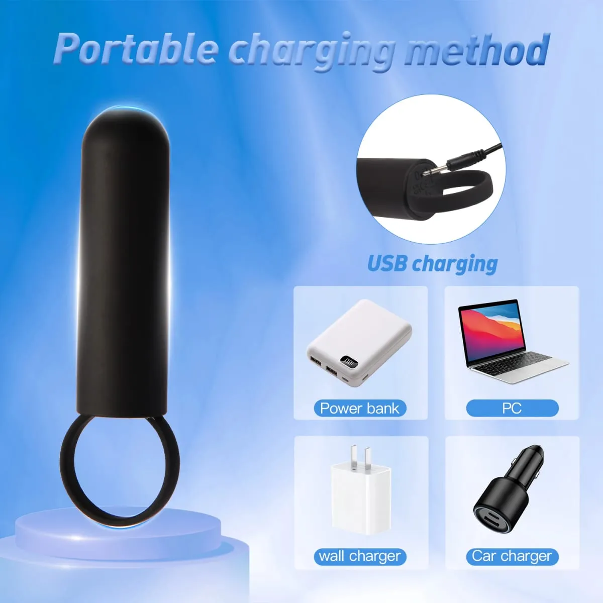 Puissant point G balle petite queue Vibration saut oeuf AV bâton de Massage Sexy Masturbation gode stimulateur de Clitoris jouets sexuels 18 — image 5