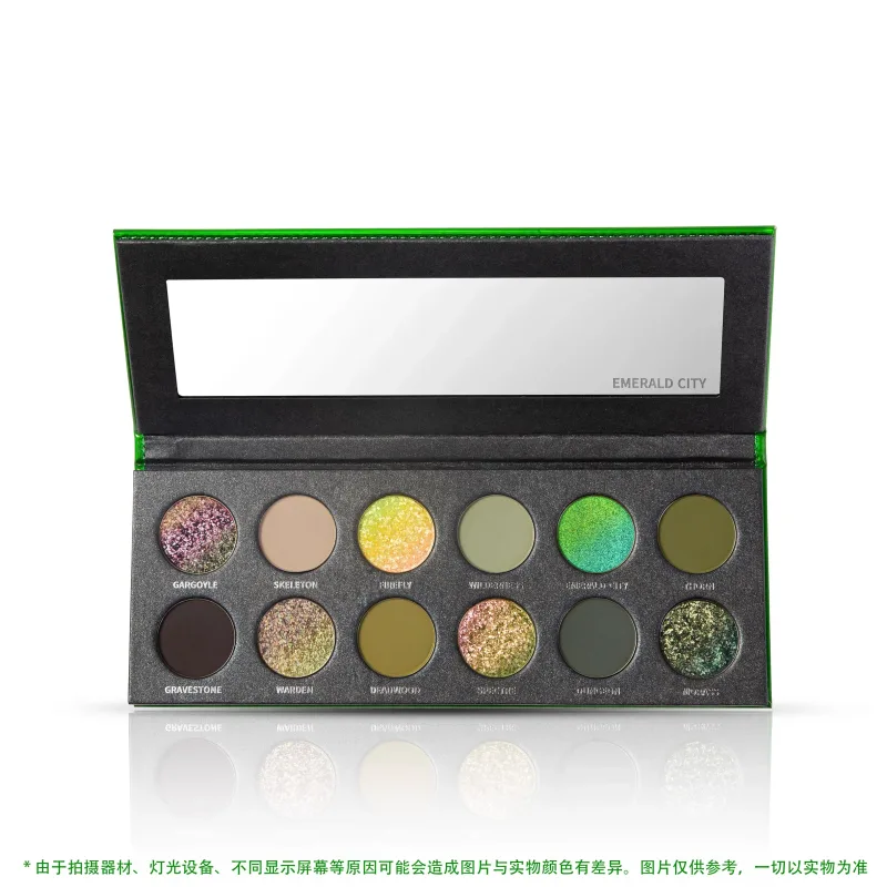 Ombretto Disco Camaleonte Ombretto Gotico Opaco Shimmer Morbido Smoky Clown Colori alti Trucco occhi duraturo — image 8