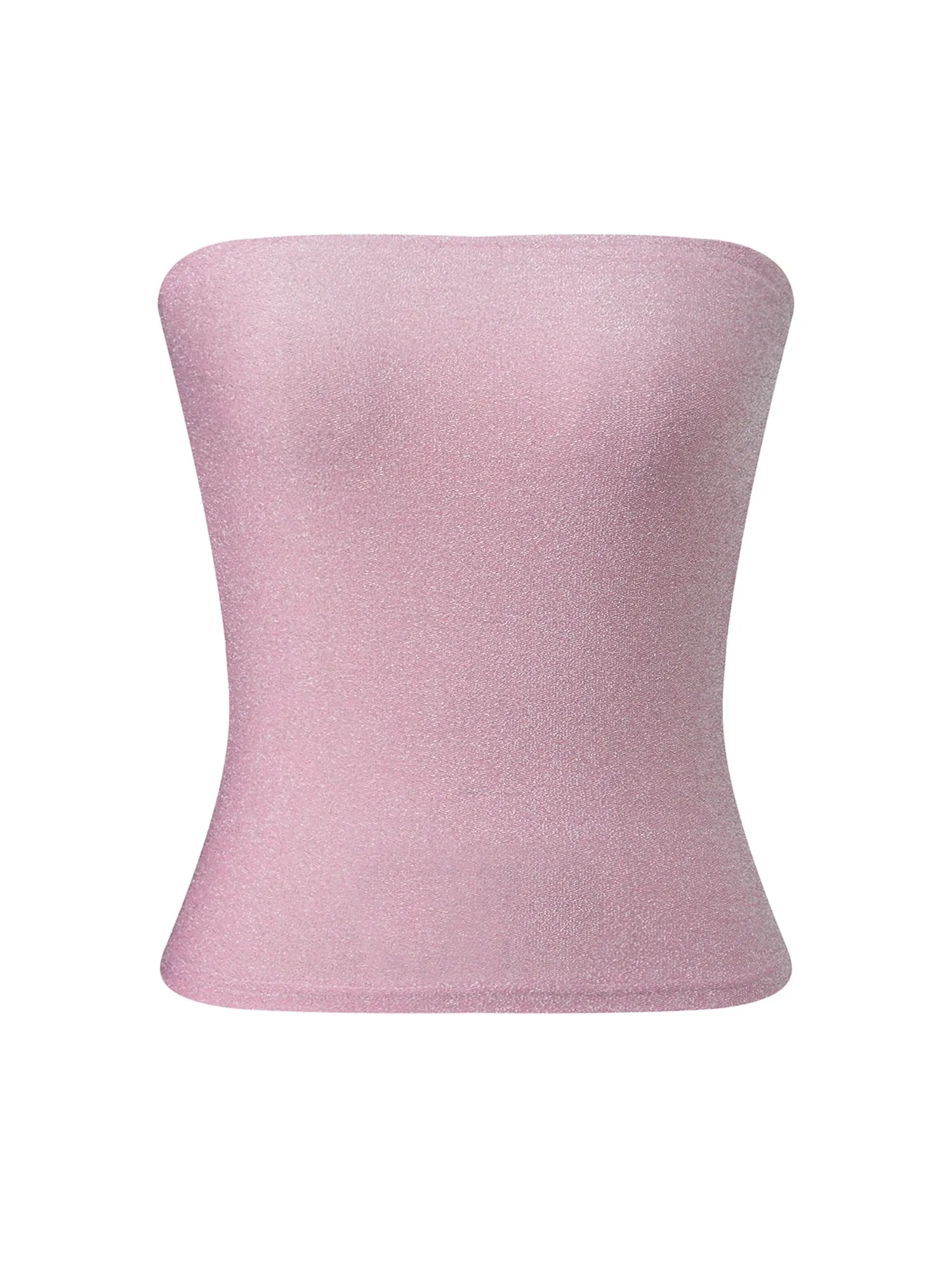 Women's Strapless Tube Tops Stylish Solid Color Summer Sleeveless Tanks Bandeau Blouse for Party Date Night Wear — image 8
